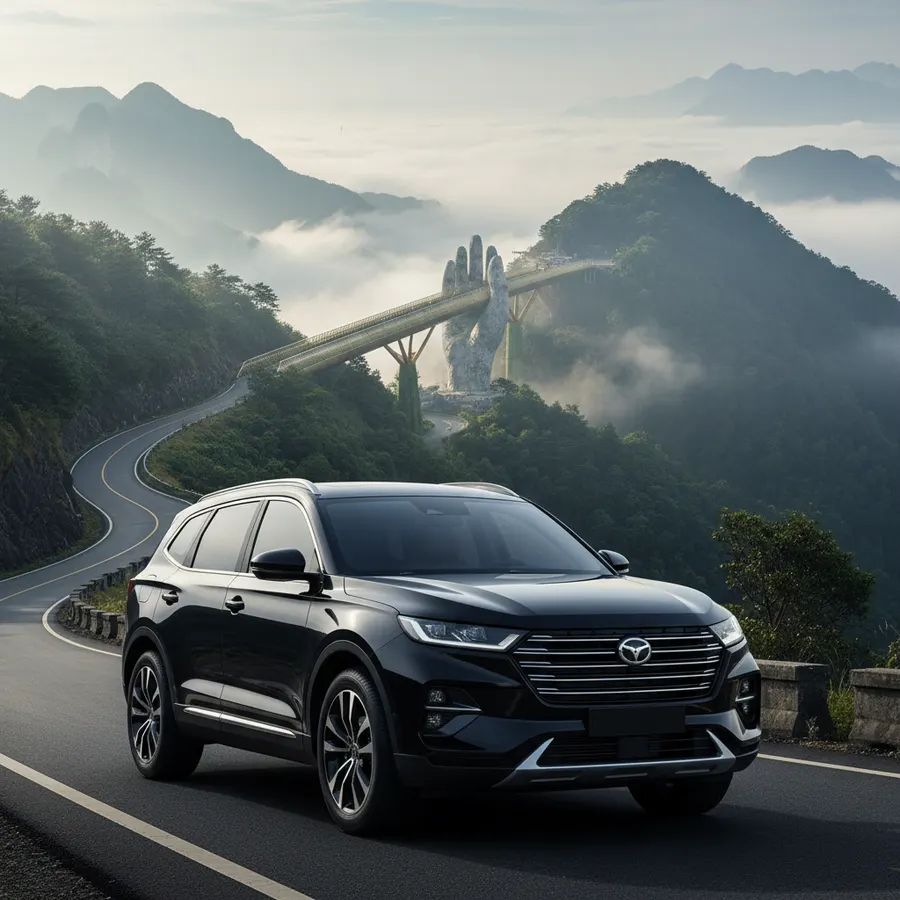 Spacious 7-seater SUV private car with reliable, trusted and professional drivers ideal for family trips
