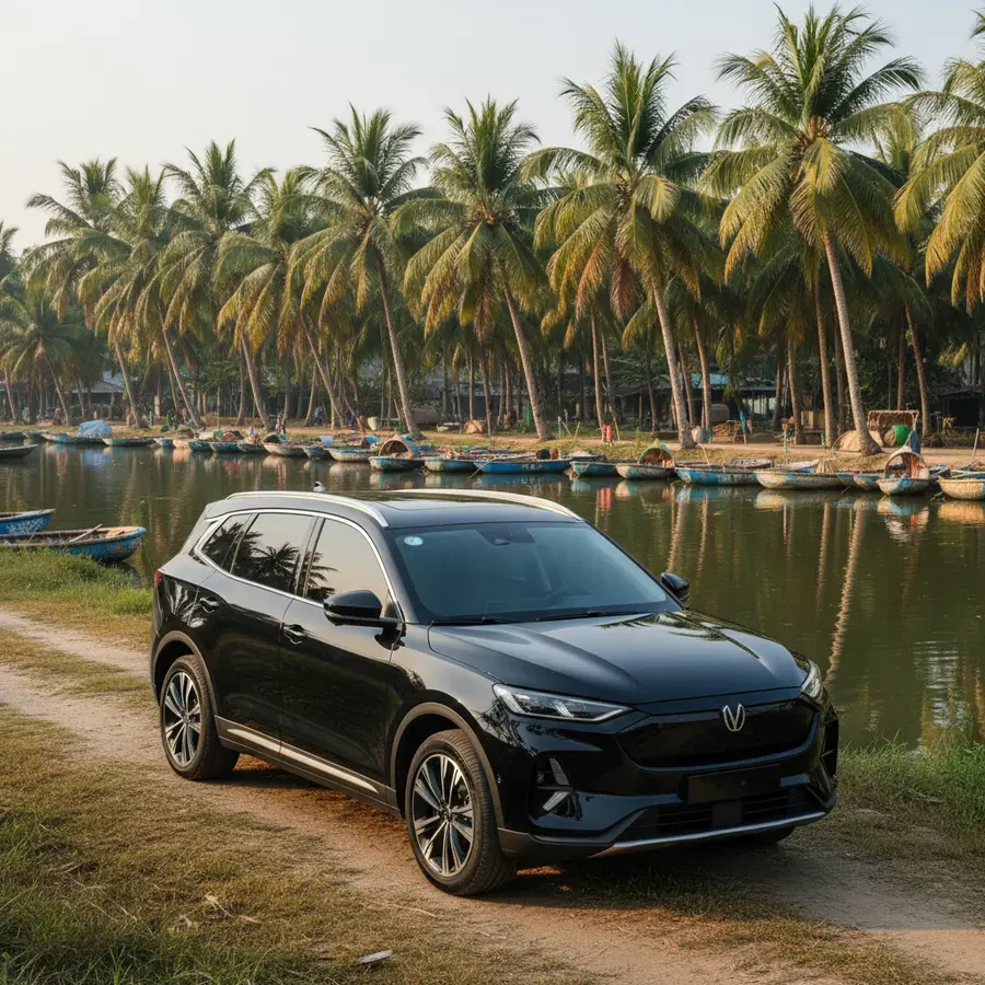 Spacious 7-seater SUV private car with reliable, trusted and professional drivers ideal for family trips
