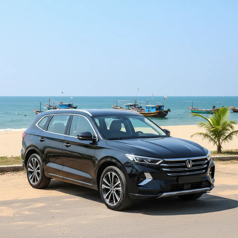 Spacious 7-seater SUV private car with reliable, trusted and professional drivers ideal for family trips