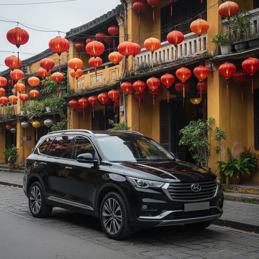 Spacious 7-seater SUV private car with reliable, trusted and professional drivers ideal for family trips