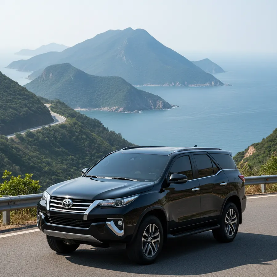 Xe SUV 7 chỗ gầm cao phục vụ gia đình đi du lịch huế tự túc chuyên nghiệp