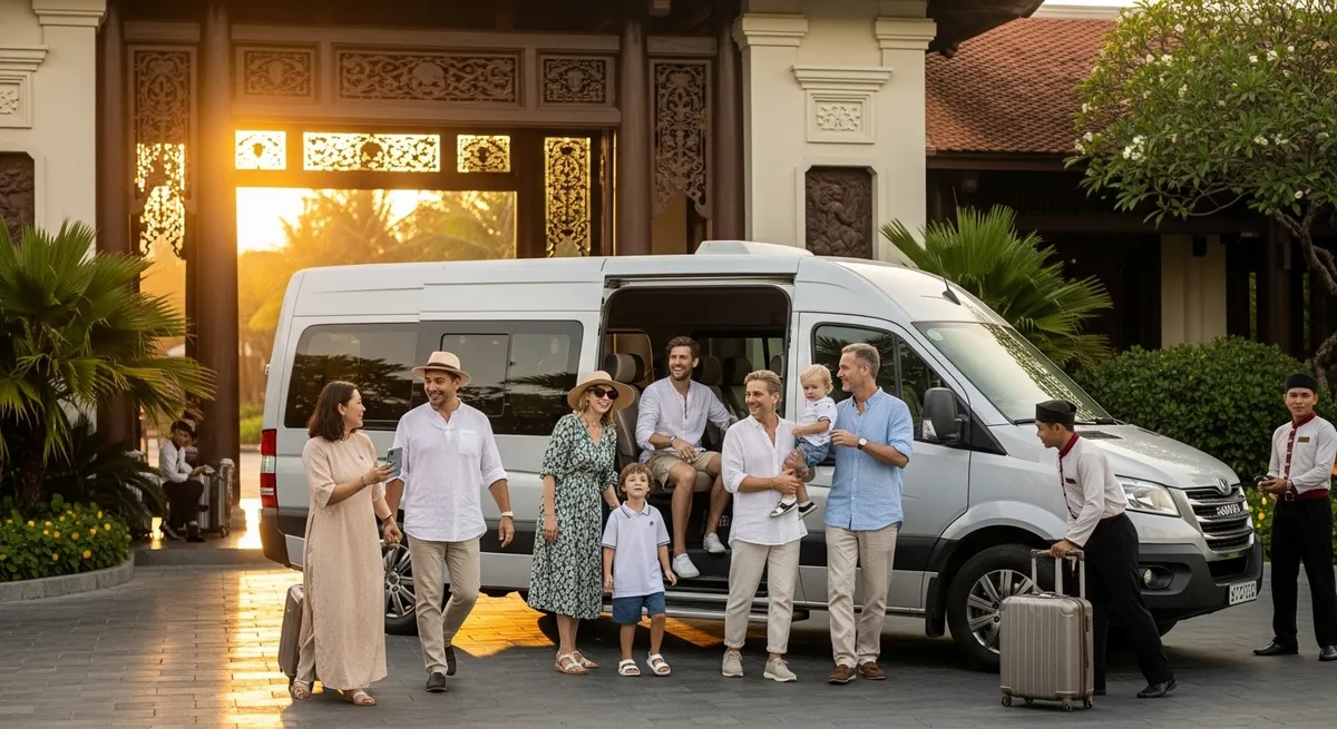 Kinh nghiệm Xe Đà Nẵng Đi Anantara Hoi An Resort: Xe Riêng Đưa Đón Đời Mới