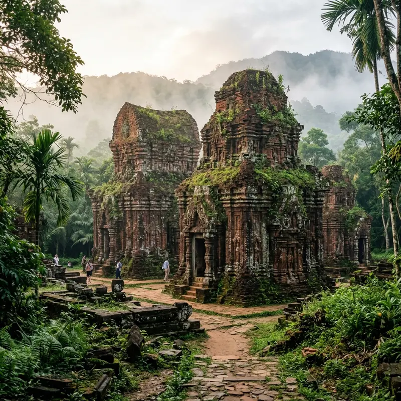 Khám phá kiến trúc Champa cổ kính tại Thánh Địa Mỹ Sơn
