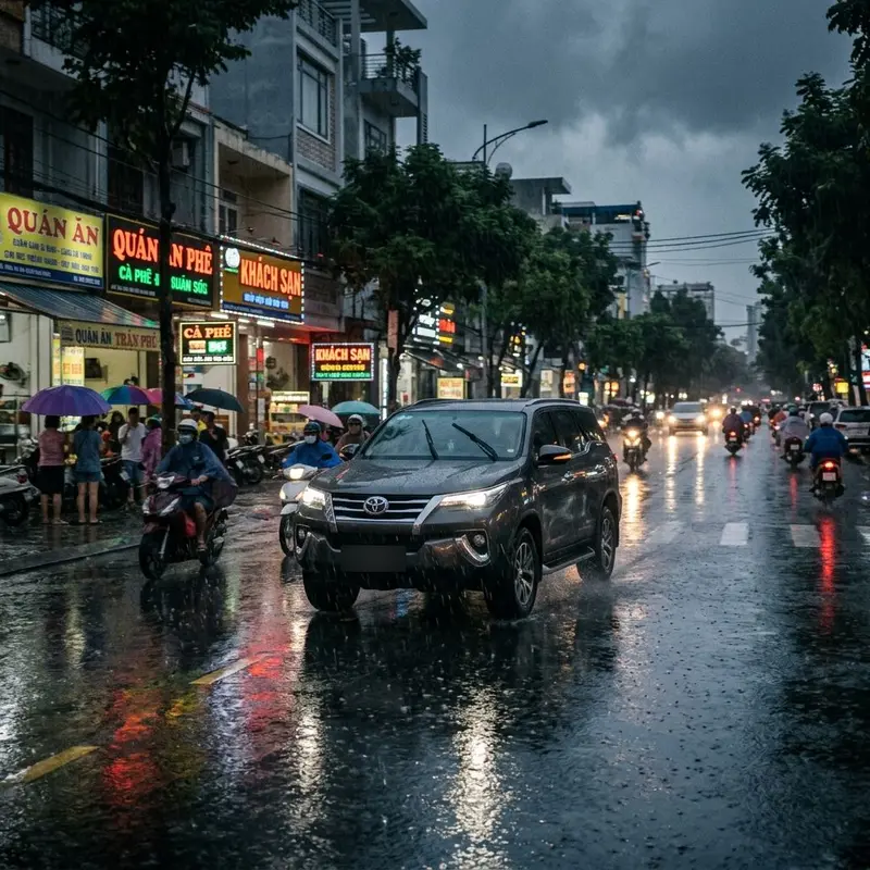 Kinh nghiệm bắt xe an toàn vào mùa mưa tại Đà Nẵng