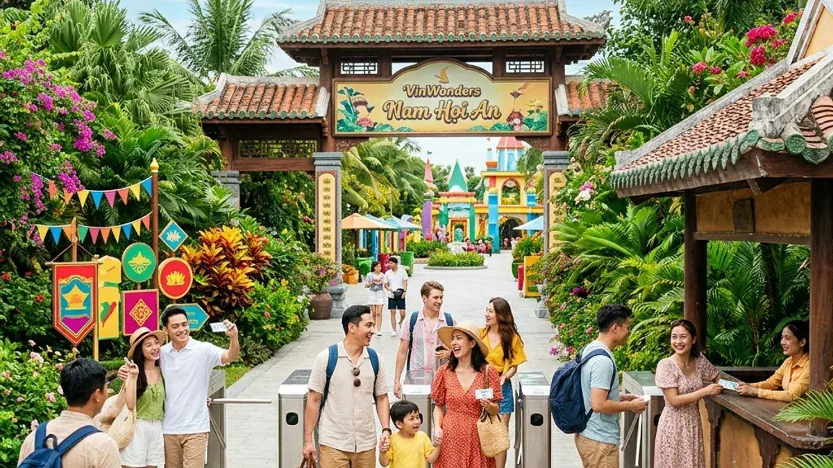 Giá Vé VinWonders Nam Hội An 2026: Mua Ở Đâu Tiết Kiệm?