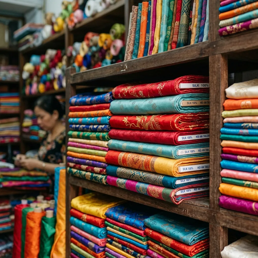 Bộ sưu tập vải lụa tơ tằm tự nhiên và len cao cấp phục vụ may suit và áo dài