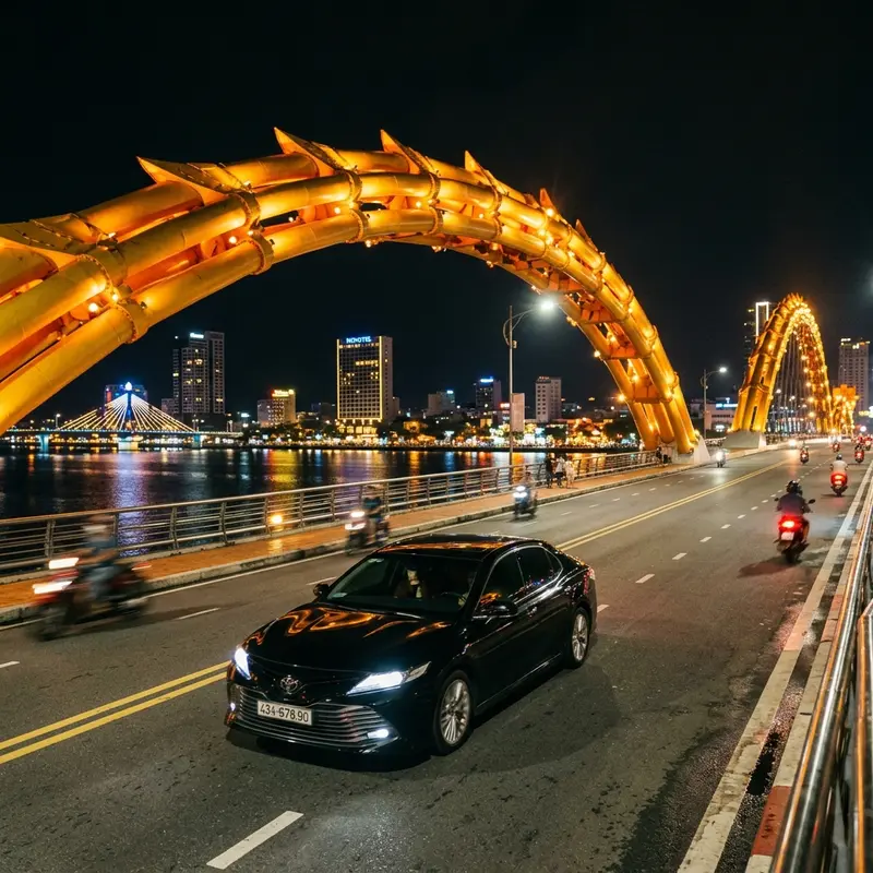 Xe tự lái sedan hiện đại tại Đà Nẵng