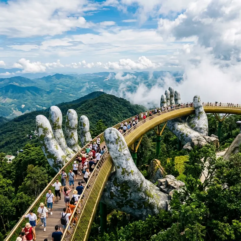 Xe Từ Hội An Đi Bà Nà Hills Trọn Gói Hai Chiều