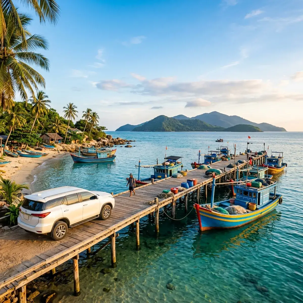 Kinh Nghiệm Thuê Xe Đà Nẵng Ghé Hội An Đi Cù Lao Chàm