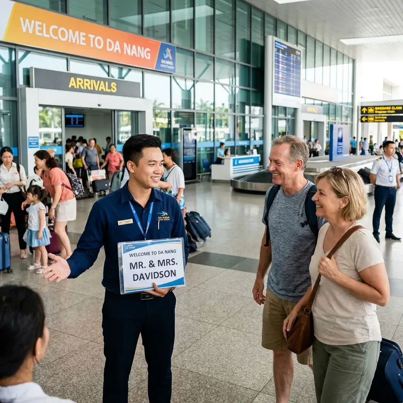 Dịch Vụ Xe Sân Bay Đi Resort Đà Nẵng: Đón Tiễn Khách VIP