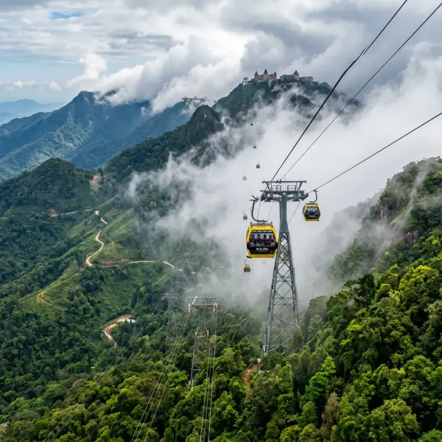 Dịch Vụ Xe Đi Bà Nà Hills: Thuê Xe 4-7-16 Chỗ Giá Rẻ, Chờ Cả Ngày