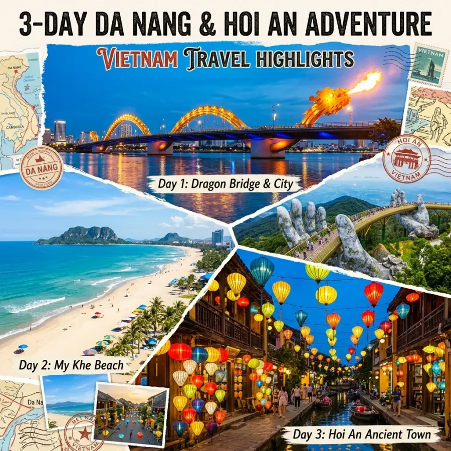 Lịch Trình Đà Nẵng 3 Ngày 2 Đêm Hoàn Chỉnh