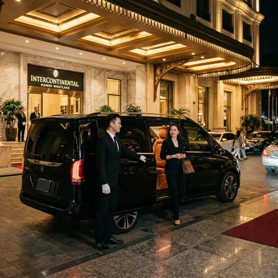 9-Seater Limousine Rental in Da Nang: VIP Standard