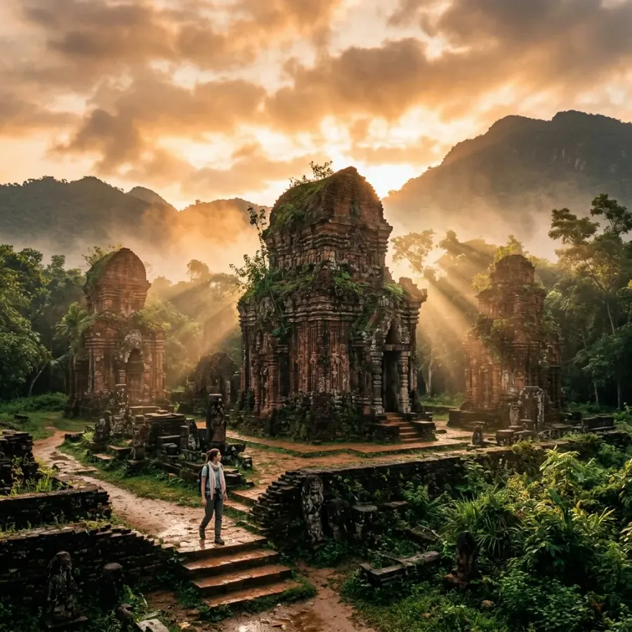 Thuê Xe Đà Nẵng Đi Thánh Địa Mỹ Sơn