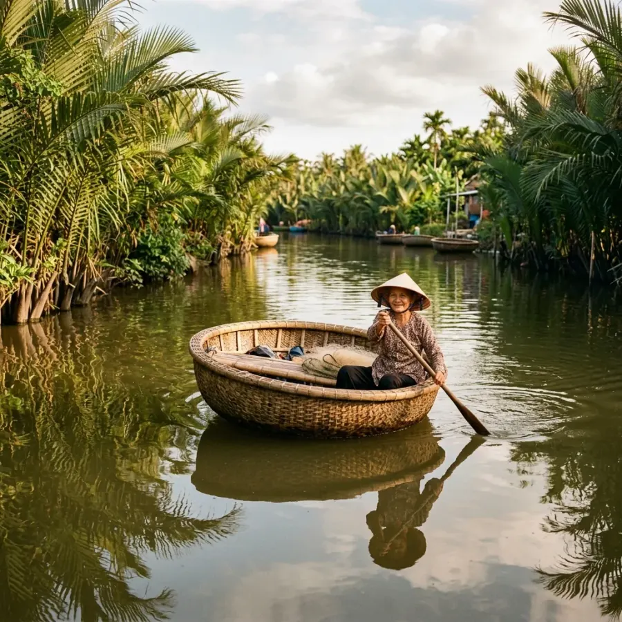 Thuê Xe Đà Nẵng Đi Rừng Dừa Bảy Mẫu