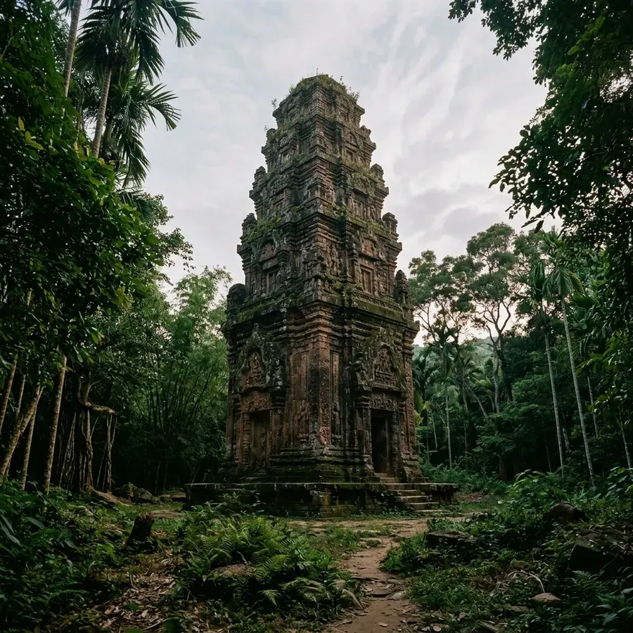 Tháp Bình Sơn cổ kính tại Quảng Ngãi