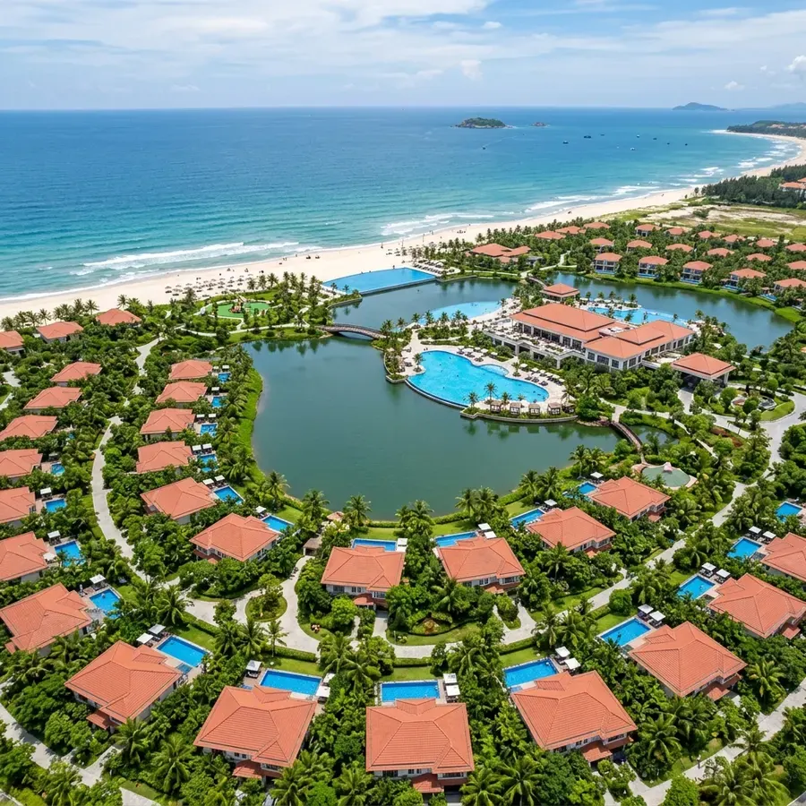 Vinpearl Nam Hội An nhìn từ trên cao