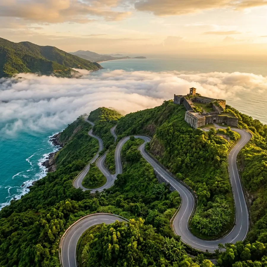 Đà Nẵng to Đèo Hải Vân → Đà Nẵng