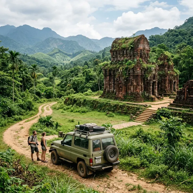 Đà Nẵng to Mỹ Sơn → Hội An → Đà Nẵng