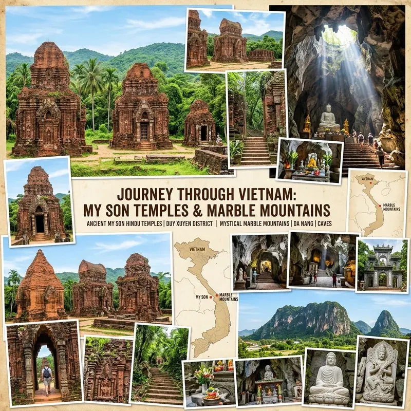 Hội An to Mỹ Sơn → Non Nước → Hội An