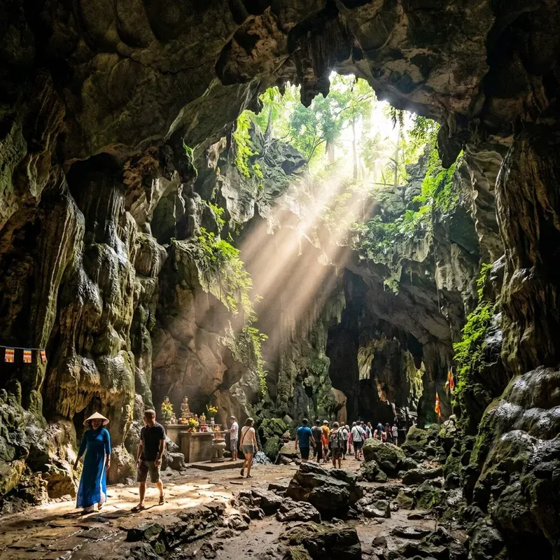 Hội An to Non Nước → Linh Ứng → trả Hội An