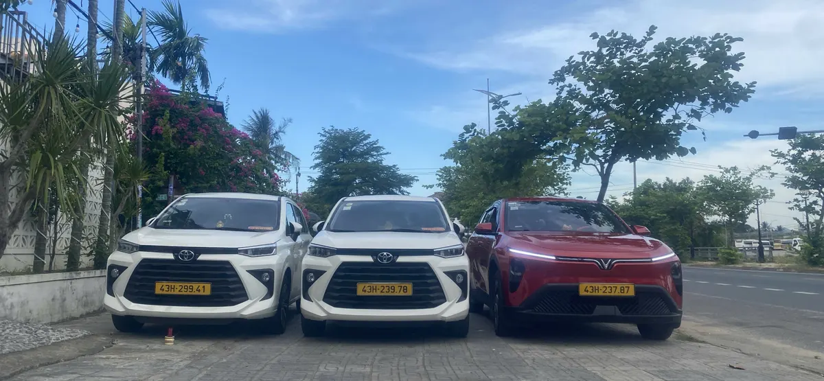 Đội xe Faifo Express tại Đà Nẵng